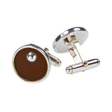 Cufflinks - On the green - solid silver