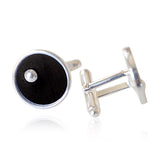 Cufflinks - On the green - solid silver