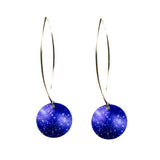 Earrings Colors w silver hooks