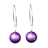 Earrings Colors w silver hooks