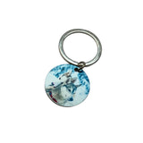 Keyring Lapland Huskies- silver