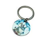 Keyring Lapland Huskies- silver