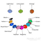 Pendant 18 K gold Golden fields