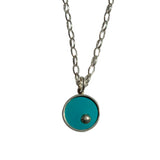 Necklace - On the Green - solid silver