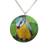 Necklace Birdie w silver chain