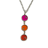 Necklace - Par 3 On the Green - solid silver