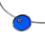 Necklace - On the Green - solid silver w omega chain