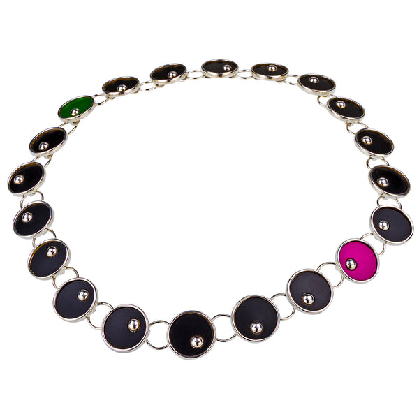 Collier - On the Green solid silver
