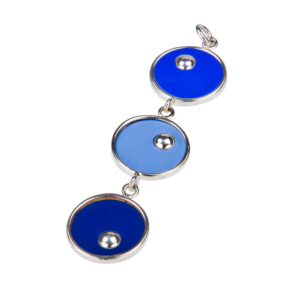 Necklace - Par 3 On the Green - solid silver