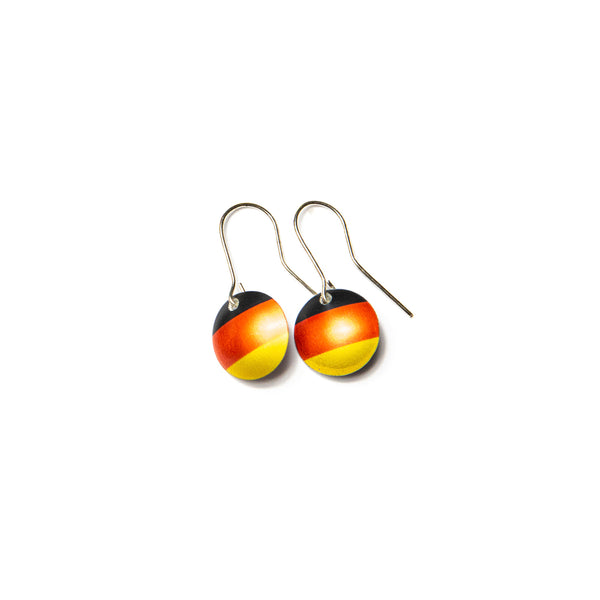 Yellow flag hotsell earrings