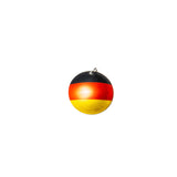 Necklace German Flag w silver chain or stainless steel