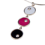 Necklace - Par 3 On the Green - solid silver
